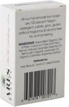 Load image into Gallery viewer, Lavender Oatmeal Organic Bar Soap